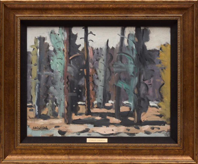 Stanley Morel Cosgrove, Morning, oil on canvas board - view 2
