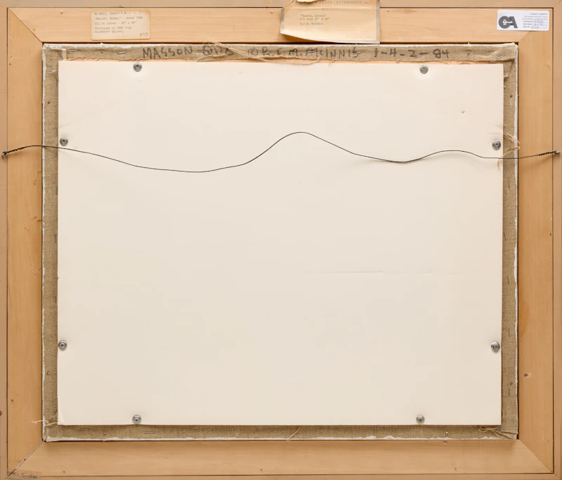 Robert Francis Michael McInnis, Masson, Québec, oil on canvas, 1984 - view 4
