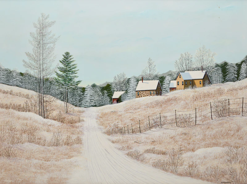 Untitled (Country Road) by John Lewis Egenstafer