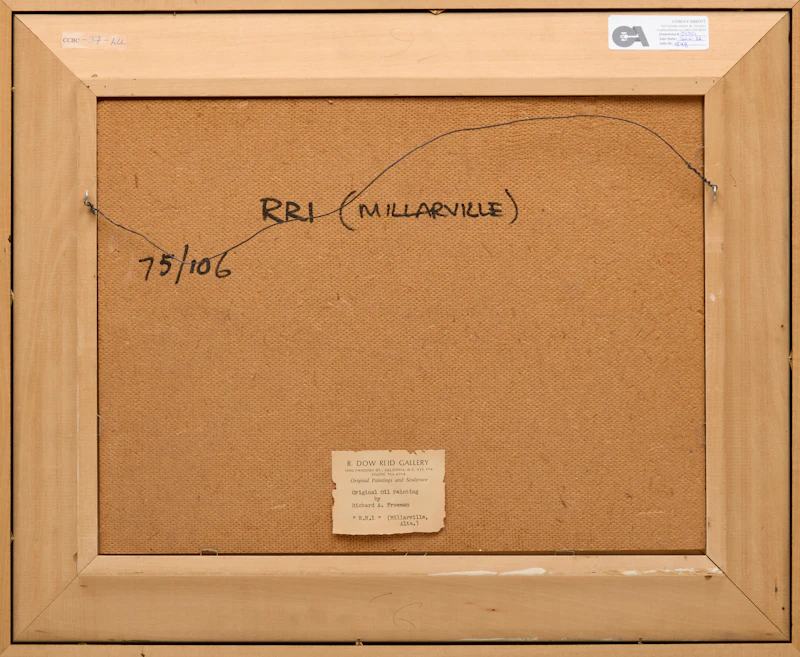 Richard Freeman, RR1 (Millarville), oil on masonite - view 3