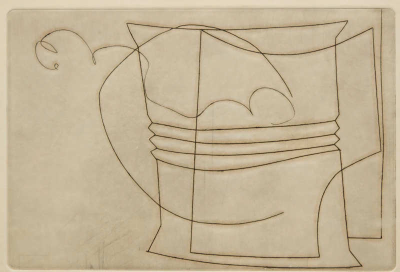 Ben Nicholson, Aegean II, etching, 1969 - view 1
