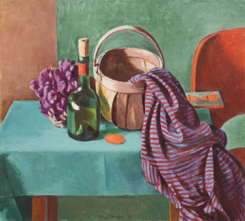 Allan Harrison, Still Life, oil on canvas - view 1