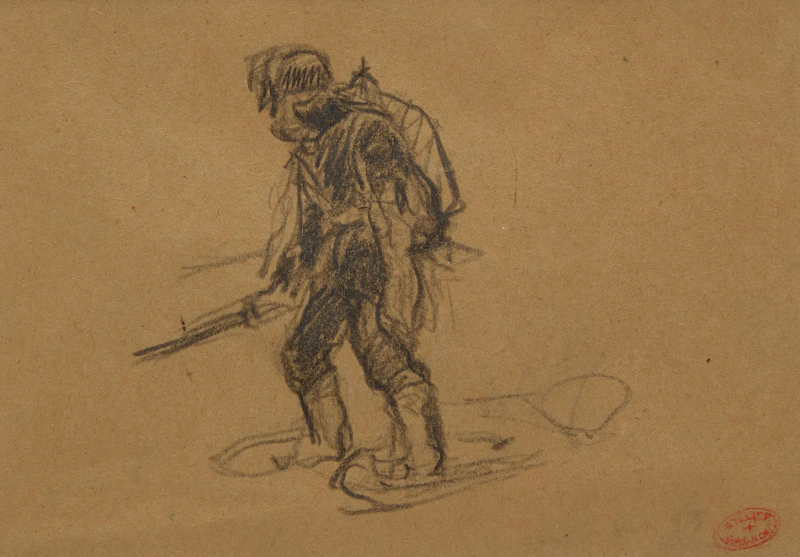 Un Chasseur (The Hunter) by Clarence Alphonse Gagnon