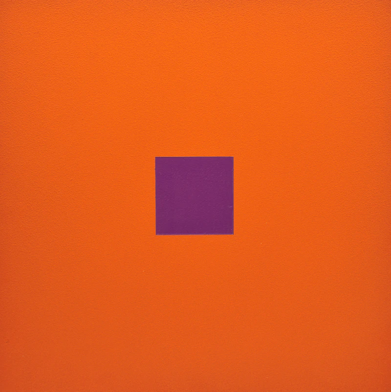 Claude Tousignant, Koan, acrylic on board