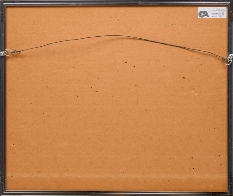 Doris Jean McCarthy, Arctic Landscape, ink and watercolour, 1973 - view 3