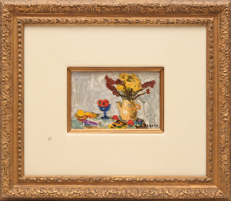 William Goodridge Roberts, Sumac and Everlasting, oil on board, 1962 - view 2