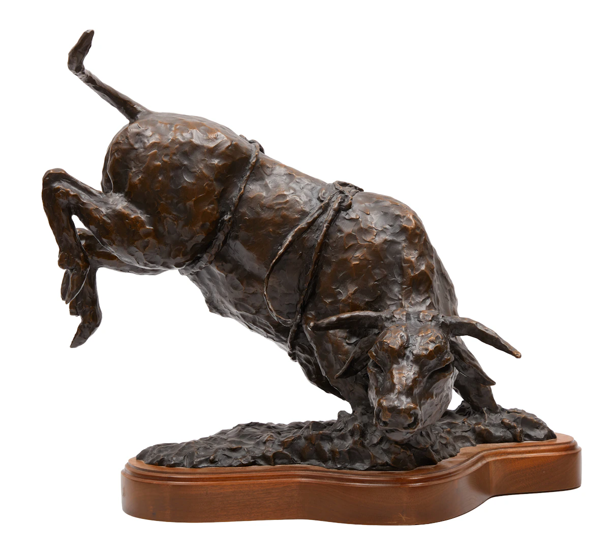 Peter Sawatzky, Com-n Apart—Bull, bronze, 2008