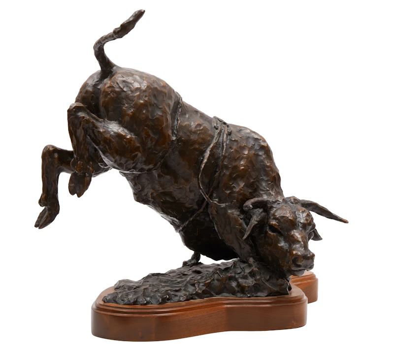 Peter Sawatzky, Com-n Apart—Bull, bronze, 2008 - view 3