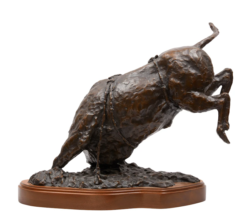 Peter Sawatzky, Com-n Apart—Bull, bronze, 2008 - view 4