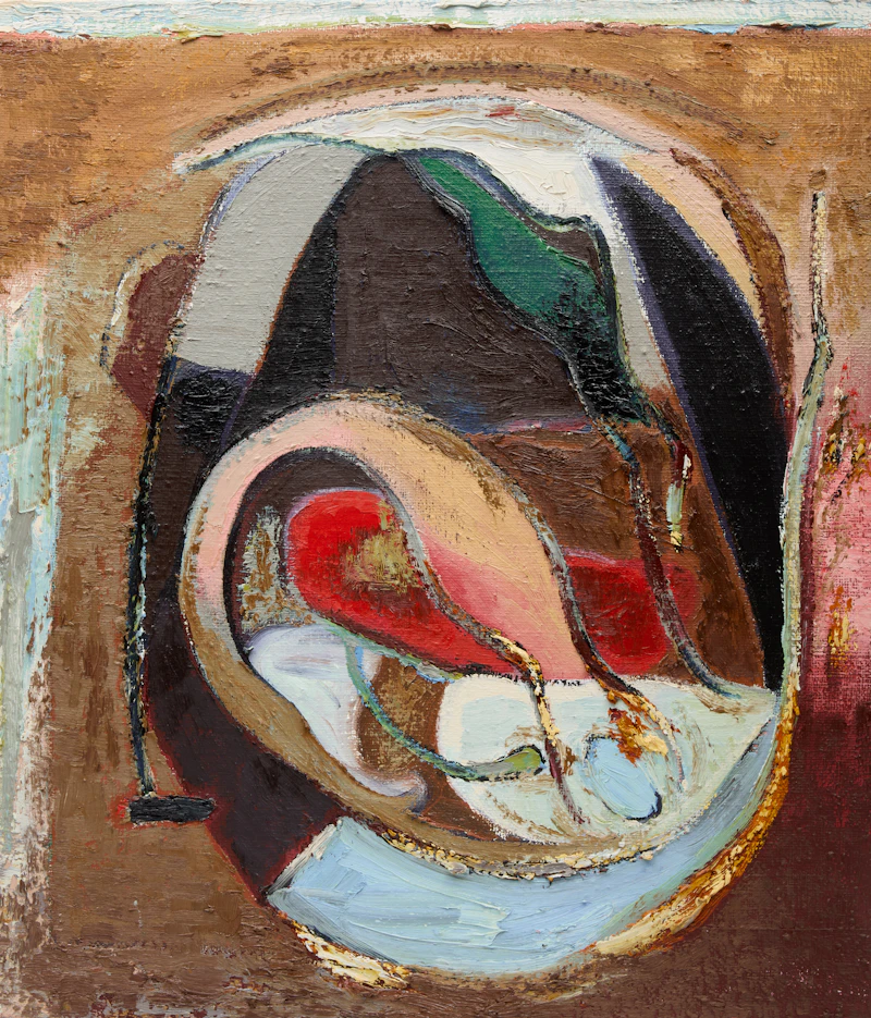 Harold Klunder, Crucible II, oil on canvas, 1994-95 - view 1