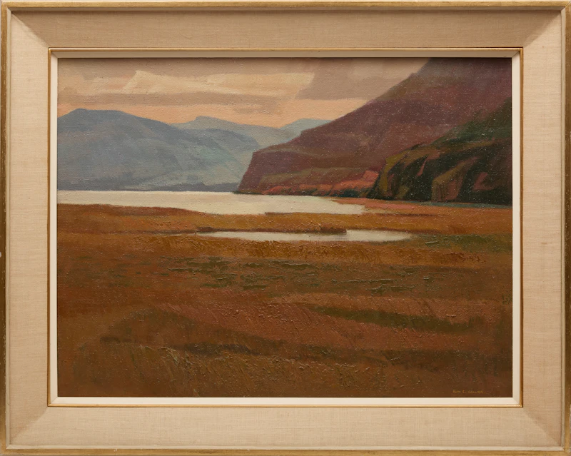 Alan Caswell Collier, Coastal Lift of the Laurentians (At Baie St Paul, P.Q.), oil on canvas - view 2