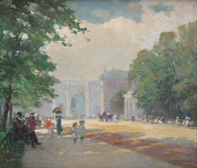 Promenade by Frederic Marlett Bell-Smith