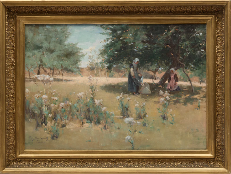 Margaret Campbell Macpherson, Pouldu, oil on canvas, c. 1891 - view 2