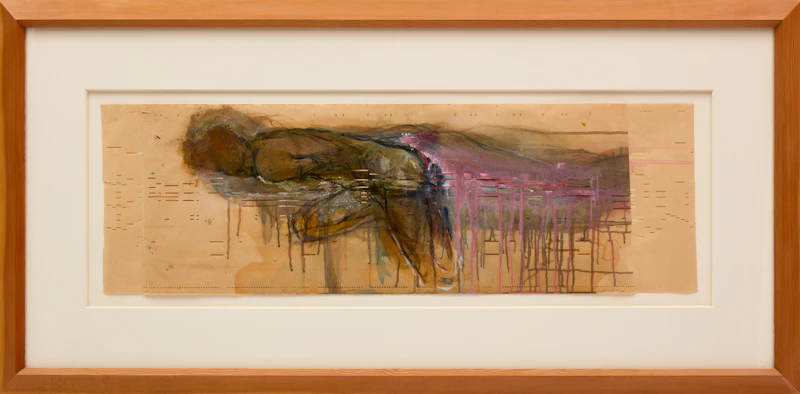 Angela Grossmann, Untitled, mixed media on paper, 2002 - view 2