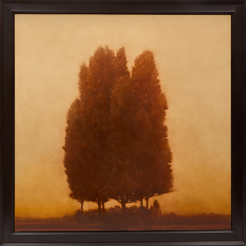 Robert Marchessault, Selene, oil on mahogany, 2003 - view 2