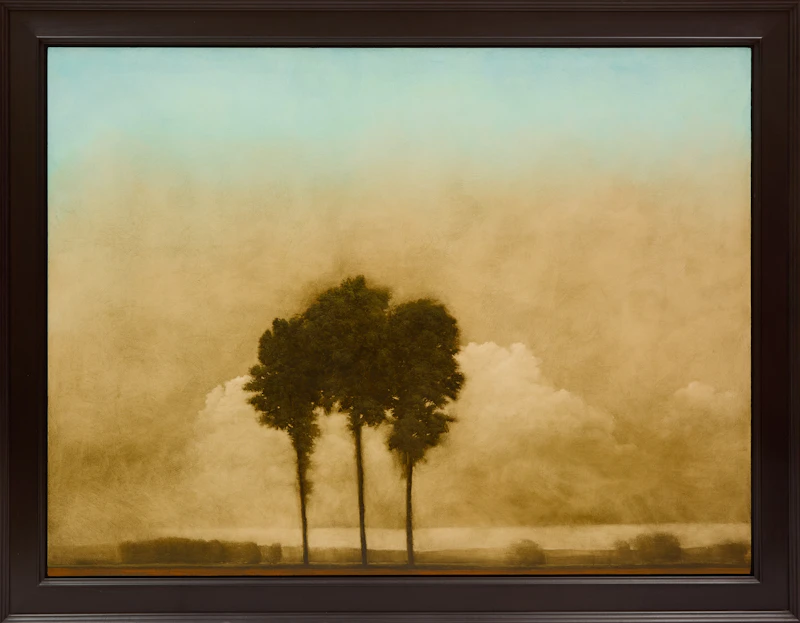 Robert Marchessault, Triune, oil on board, 2004 - view 2