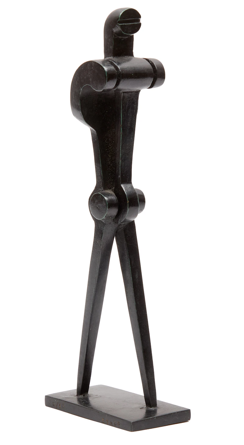 Sorel Etrog, Jogger Study, bronze, 1976 - view 1