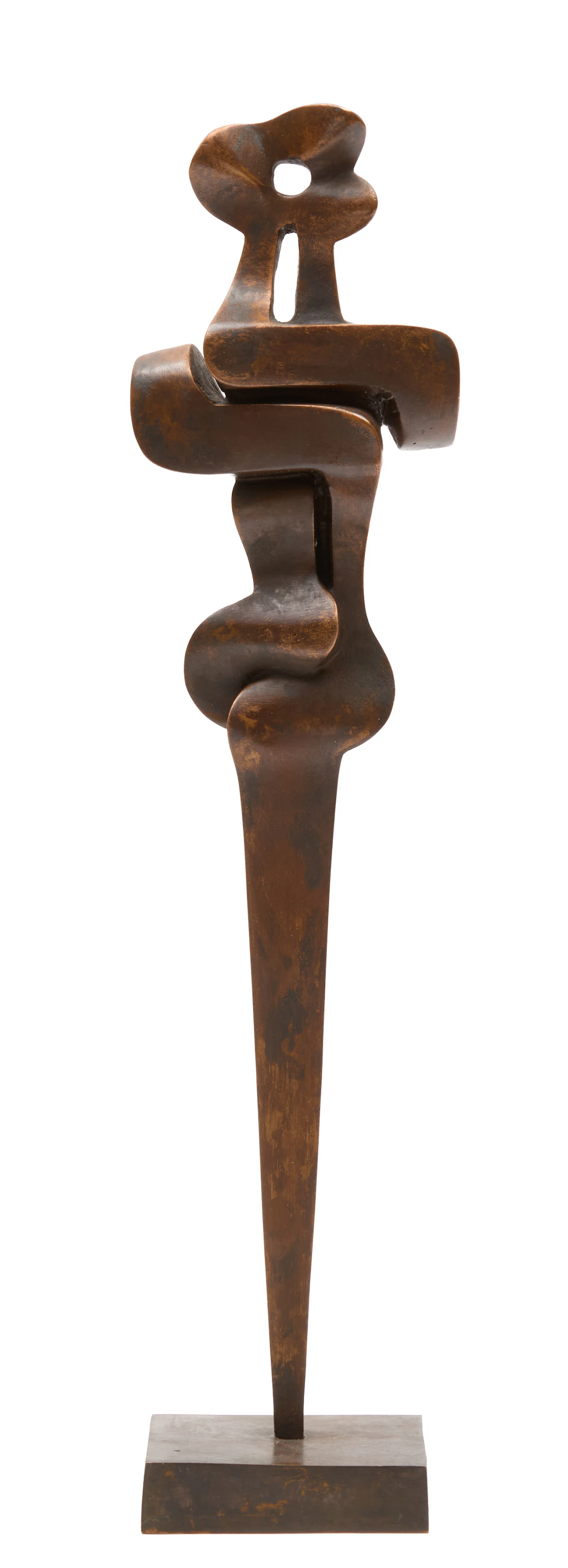 Sorel Etrog, Antigone Study, bronze, 1964