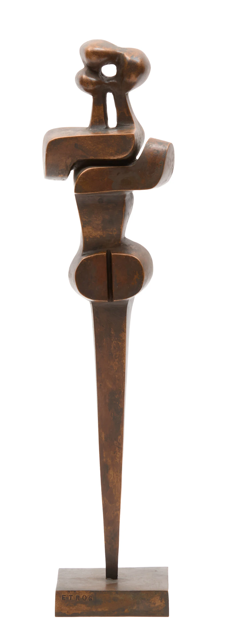 Sorel Etrog, Antigone Study, bronze, 1964 - view 4