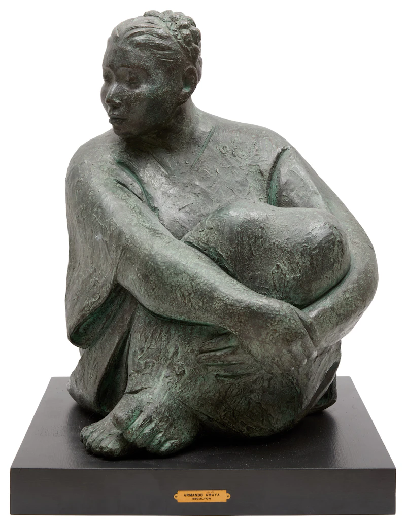 Seated Woman by Armando Amaya