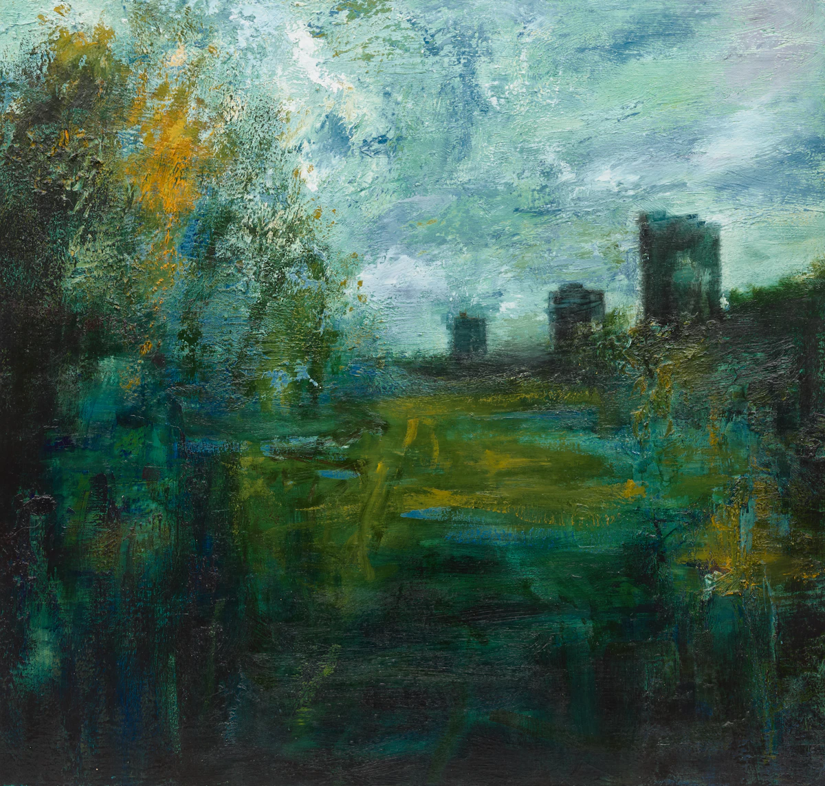 Douglas Kirton, Untitled, oil on canvas, 1990