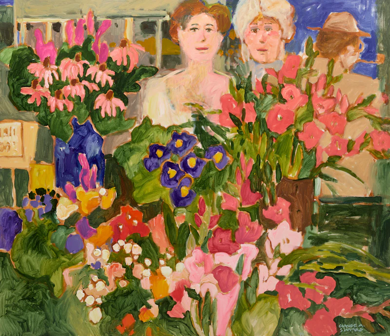 At the Market by Claude A. Simard