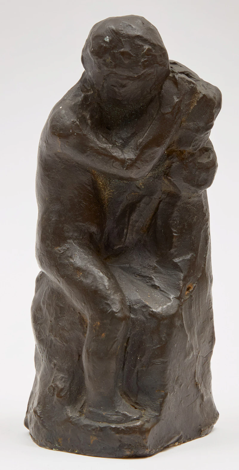 Florence Wyle, Maquette for Child on Tree Stump, bronze, circa 1950 - view 2
