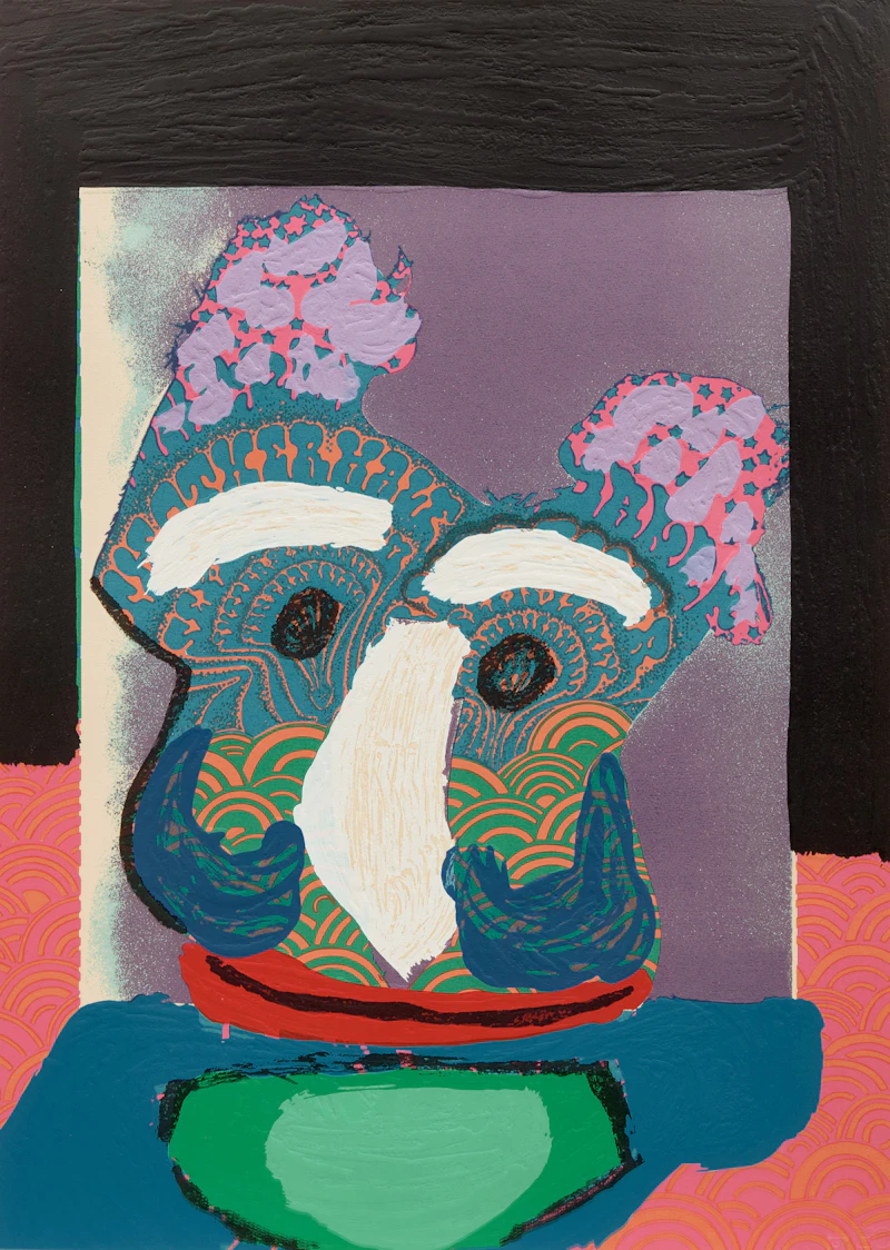 From the Bedized Pudding Canadian Suite by Karel Appel