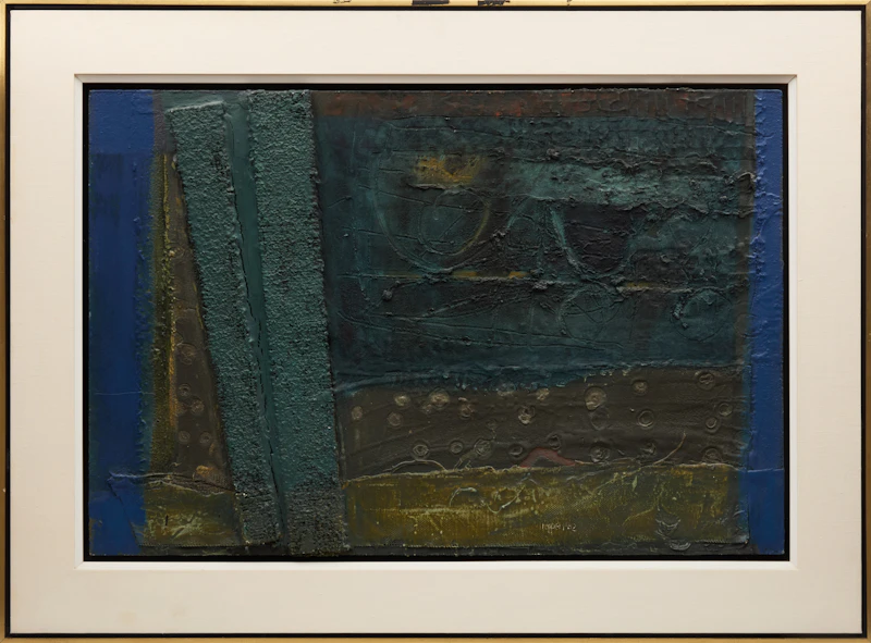 Jack Reppen, The Secrets of the Night, 1962, mixed media on board - view 2
