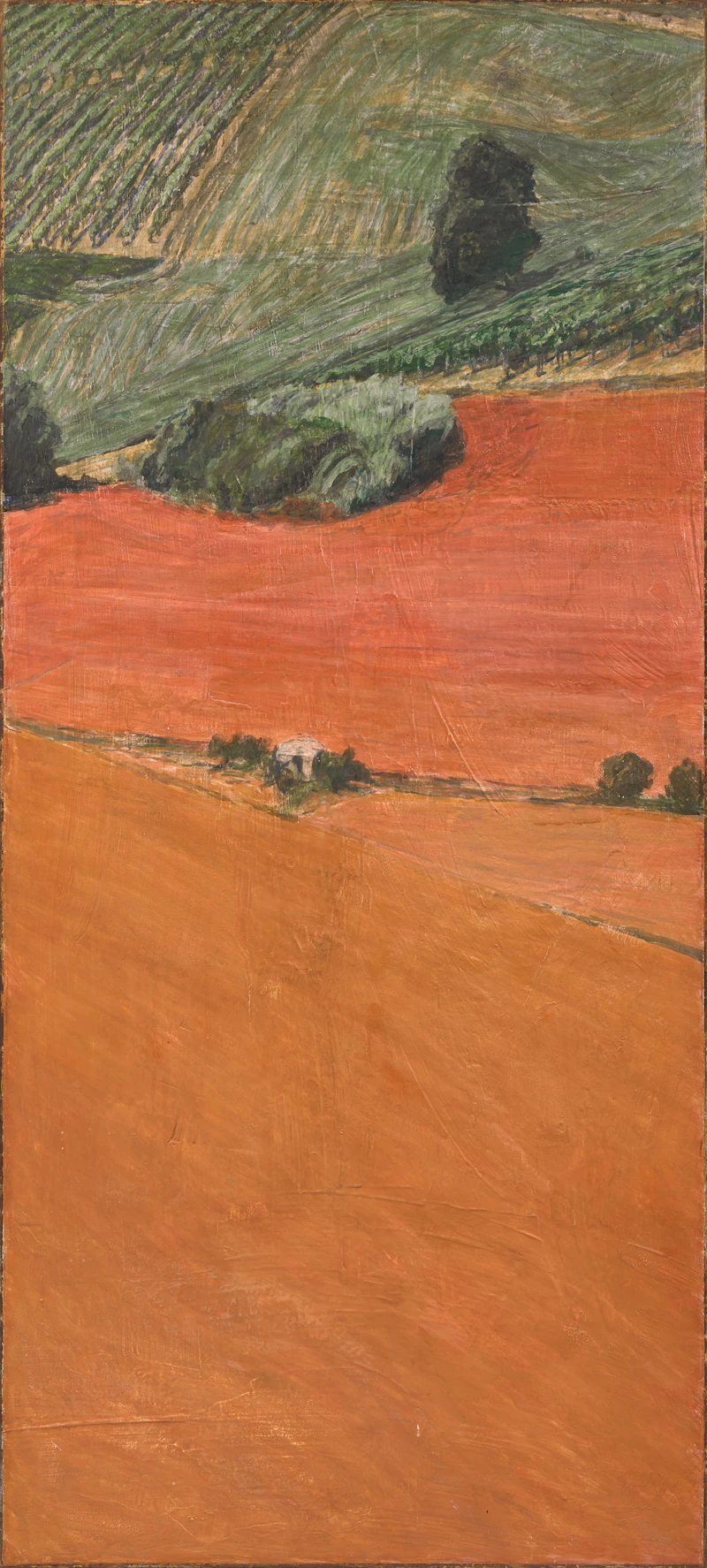 Peter Krausz, De Natura (Humana) No. I, II and 8, three fresco paintings on board, 1992 - view 2