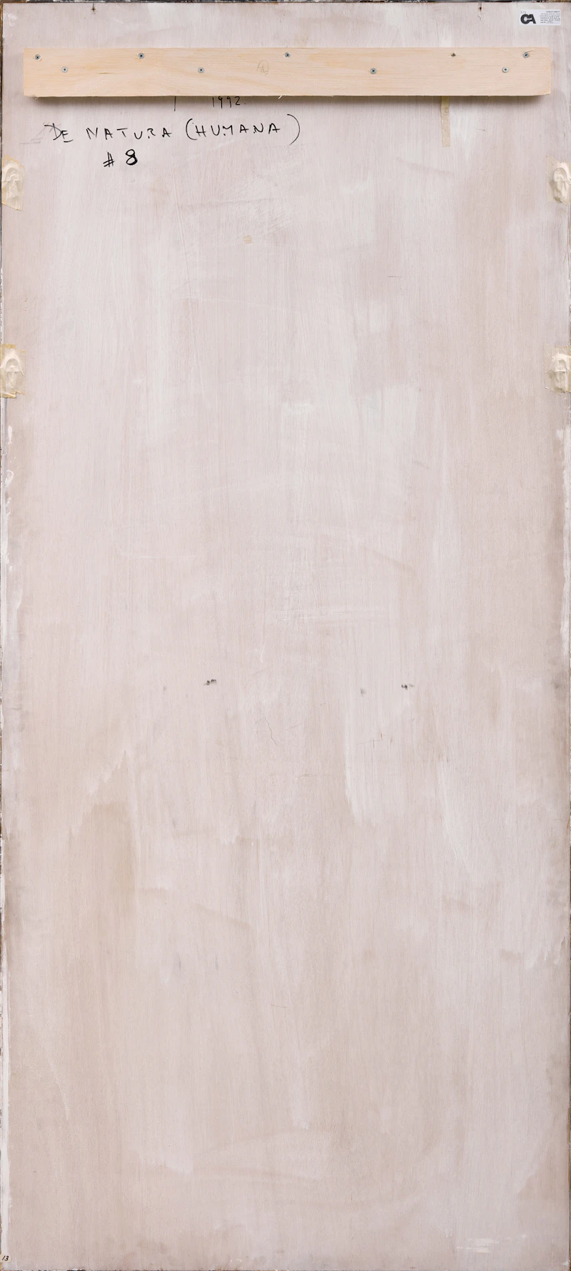 Peter Krausz, De Natura (Humana) No. I, II and 8, three fresco paintings on board, 1992 - view 3