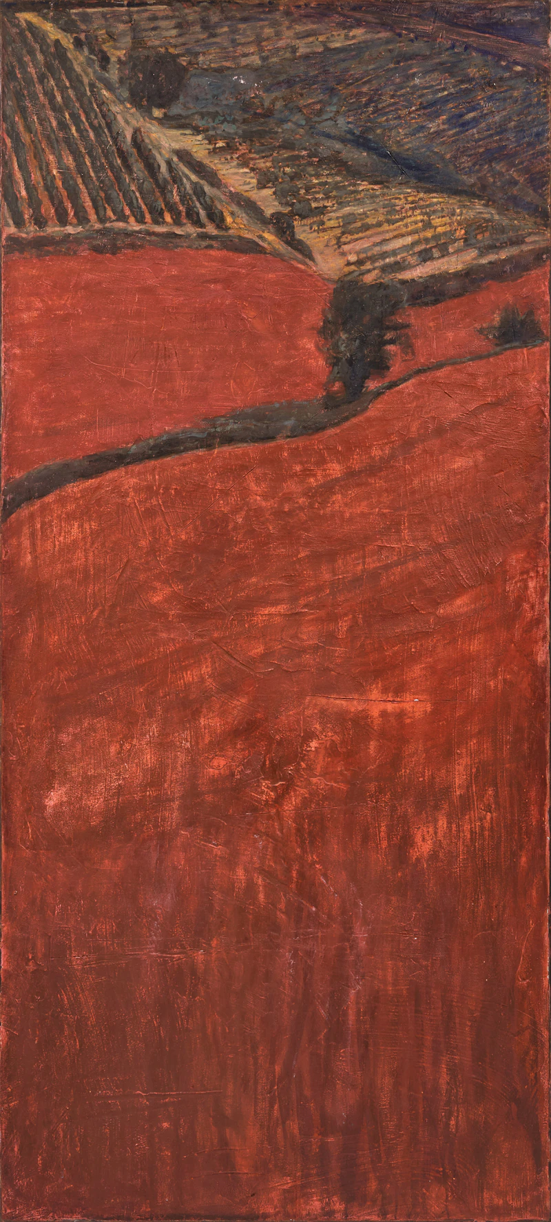 Peter Krausz, De Natura (Humana) No. I, II and 8, three fresco paintings on board, 1992 - view 6
