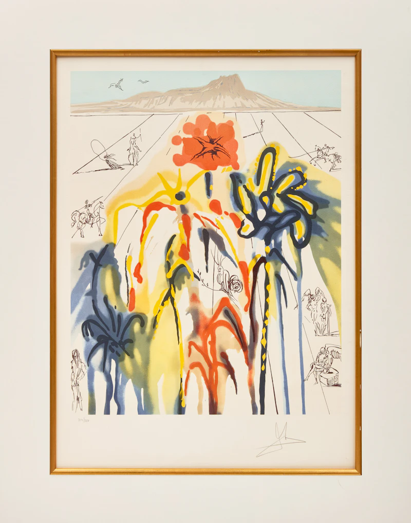 Salvador Dalí, Diamond Head (Field 80-3), colour lithograph - view 2