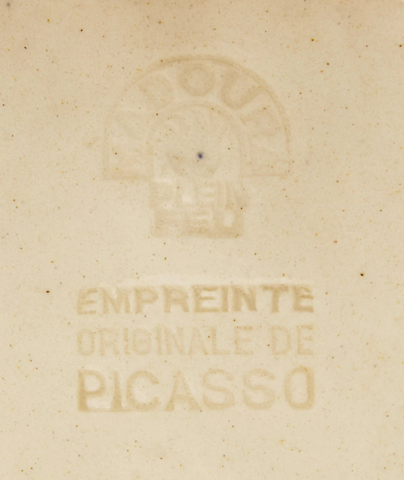Pablo Picasso, Profil de Jacqueline (A.R. 385), painted and glazed ceramic - view 3