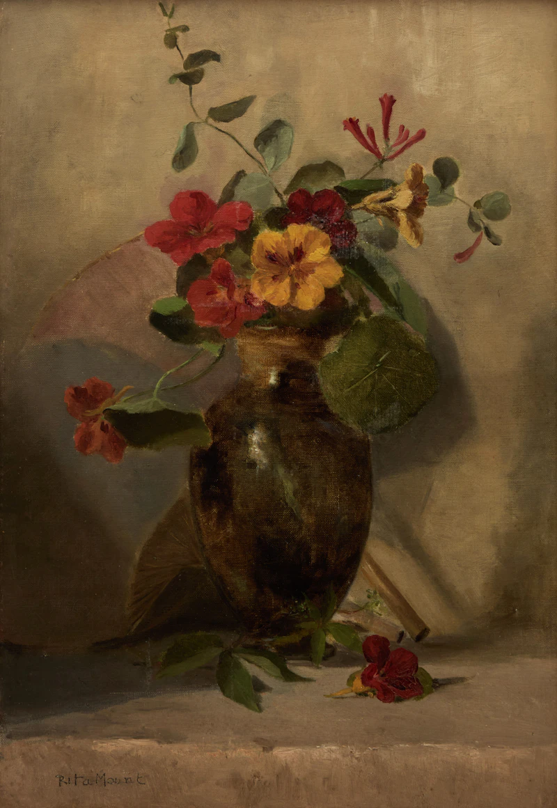 Flowers in a Vase by Rita Mount