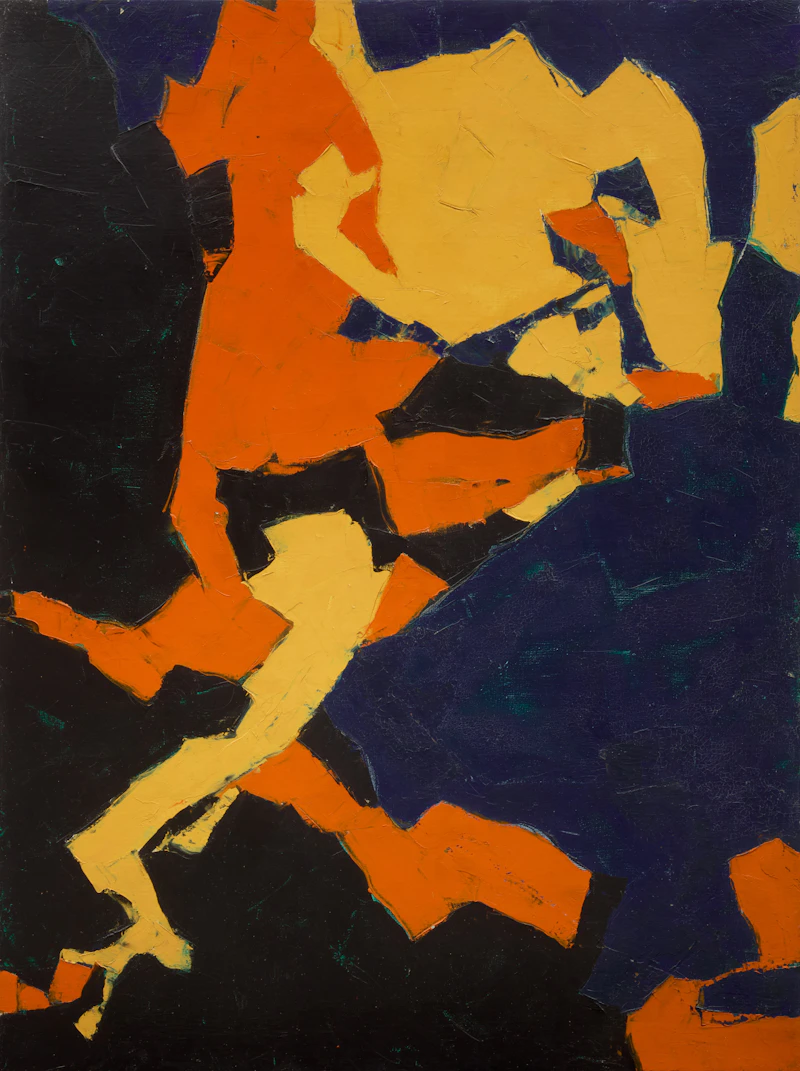 Marcella Maltais, Sans titre, oil on canvas, 1958 - view 1