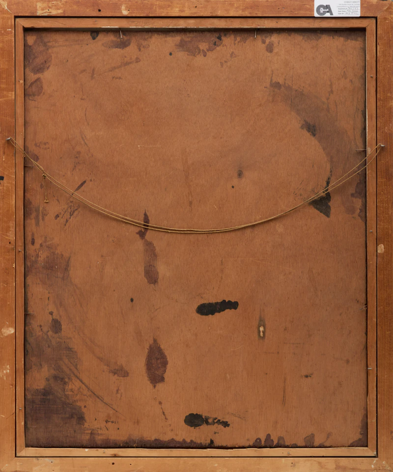 Jan Menses, Untitled #14, mixed media on board, 1962 - view 3