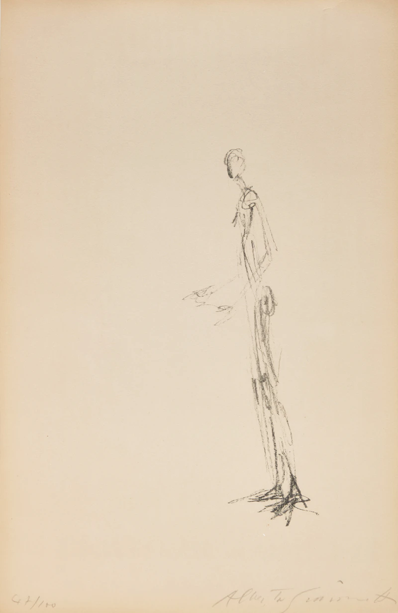 Homme debout by Alberto Giacometti