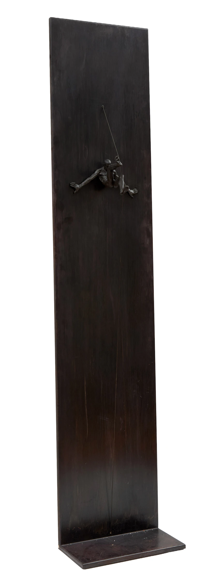 David Robinson, To The Wall, bronze - view 2