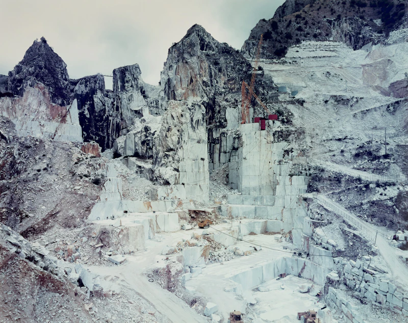 Carrara Marble Quarries #1, Carrara, Italy by Edward Burtynsky