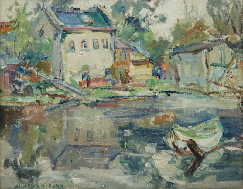 House by a River by Aileen Alma Cherry