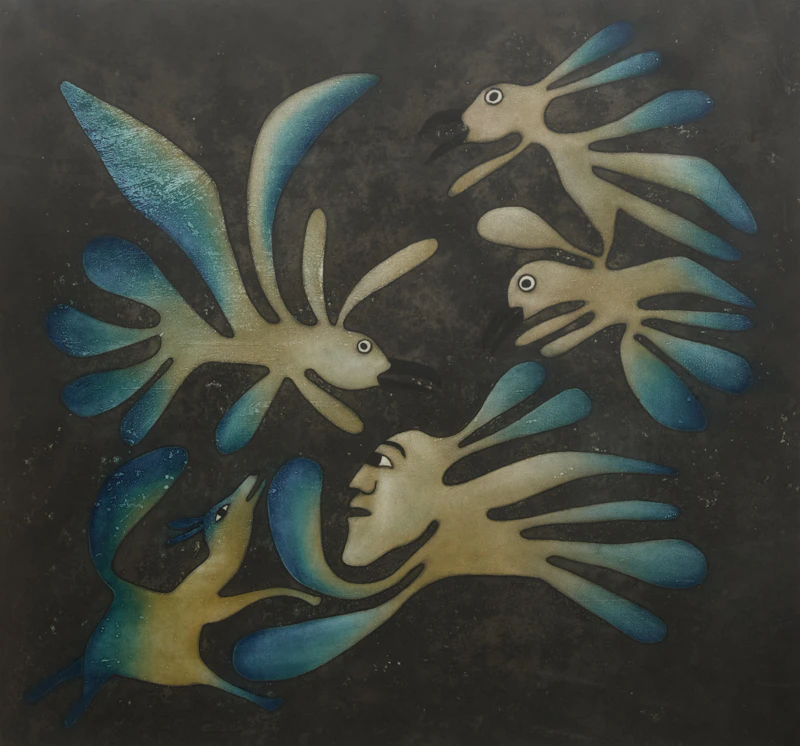 Out from the Night by Kenojuak Ashevak