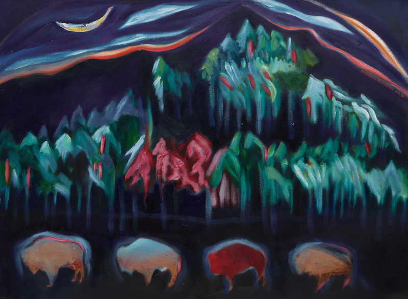 Moonlight Sonata by Joane Cardinal-Schubert