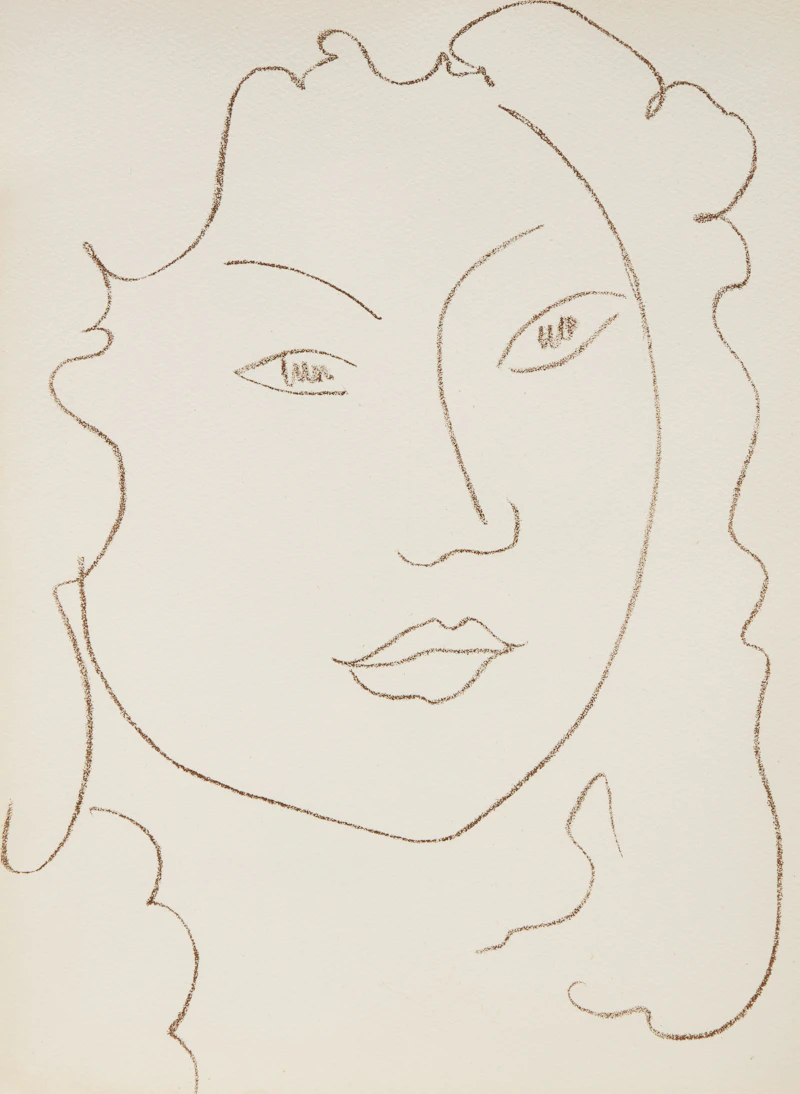 Figure from Pasiphae and Female Figure by Henri Matisse