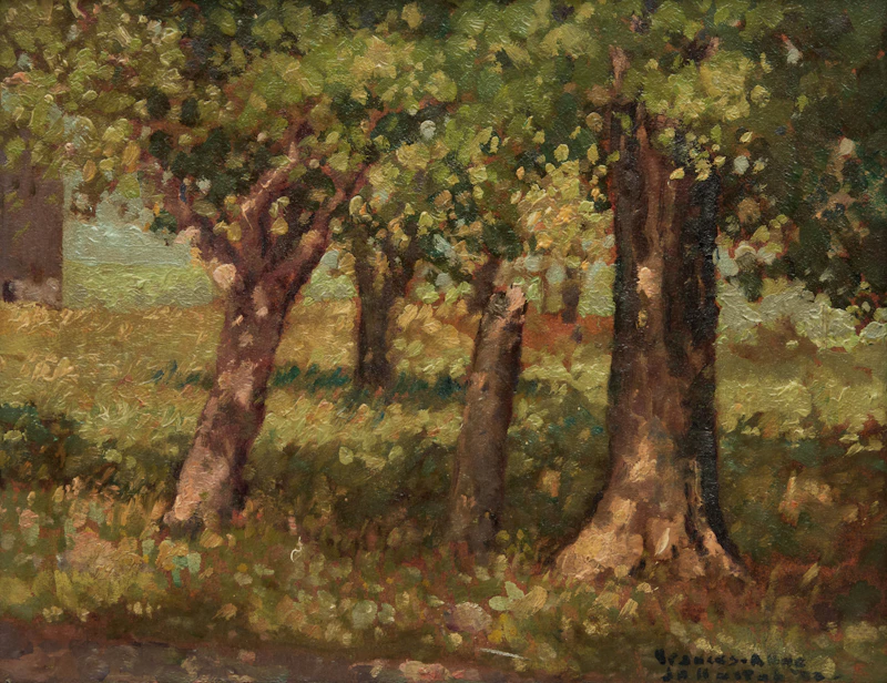 In the Orchard by Frances Anne Johnston