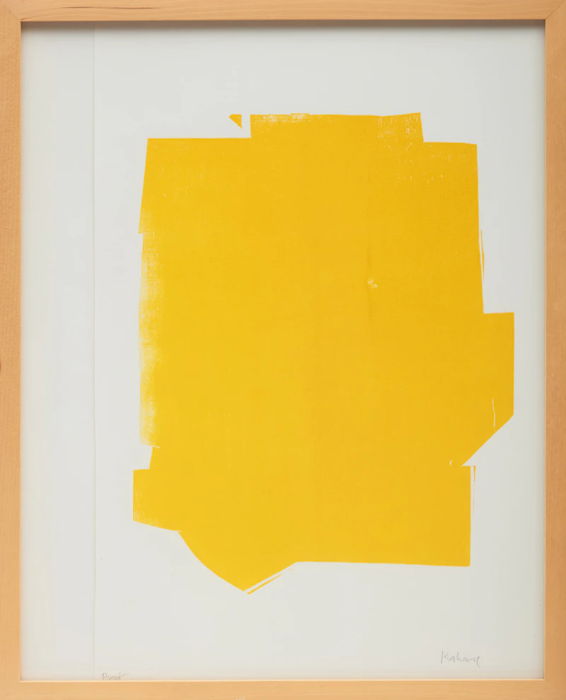 Anne Kahane, Canti #3; Canti #21, 2 woodcut prints, 2010-2011 - view 5