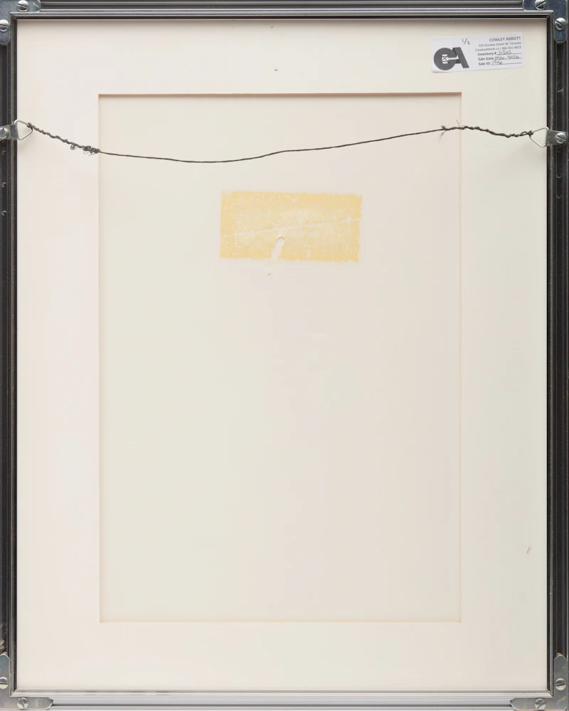 Anne Kahane, Canti #31, woodcut print - view 3