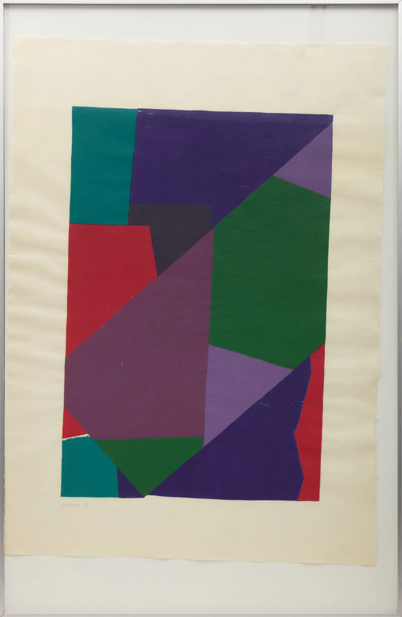 Anne Kahane, Woodblock #26; Woodblock #39, 2 woodcut prints - view 2