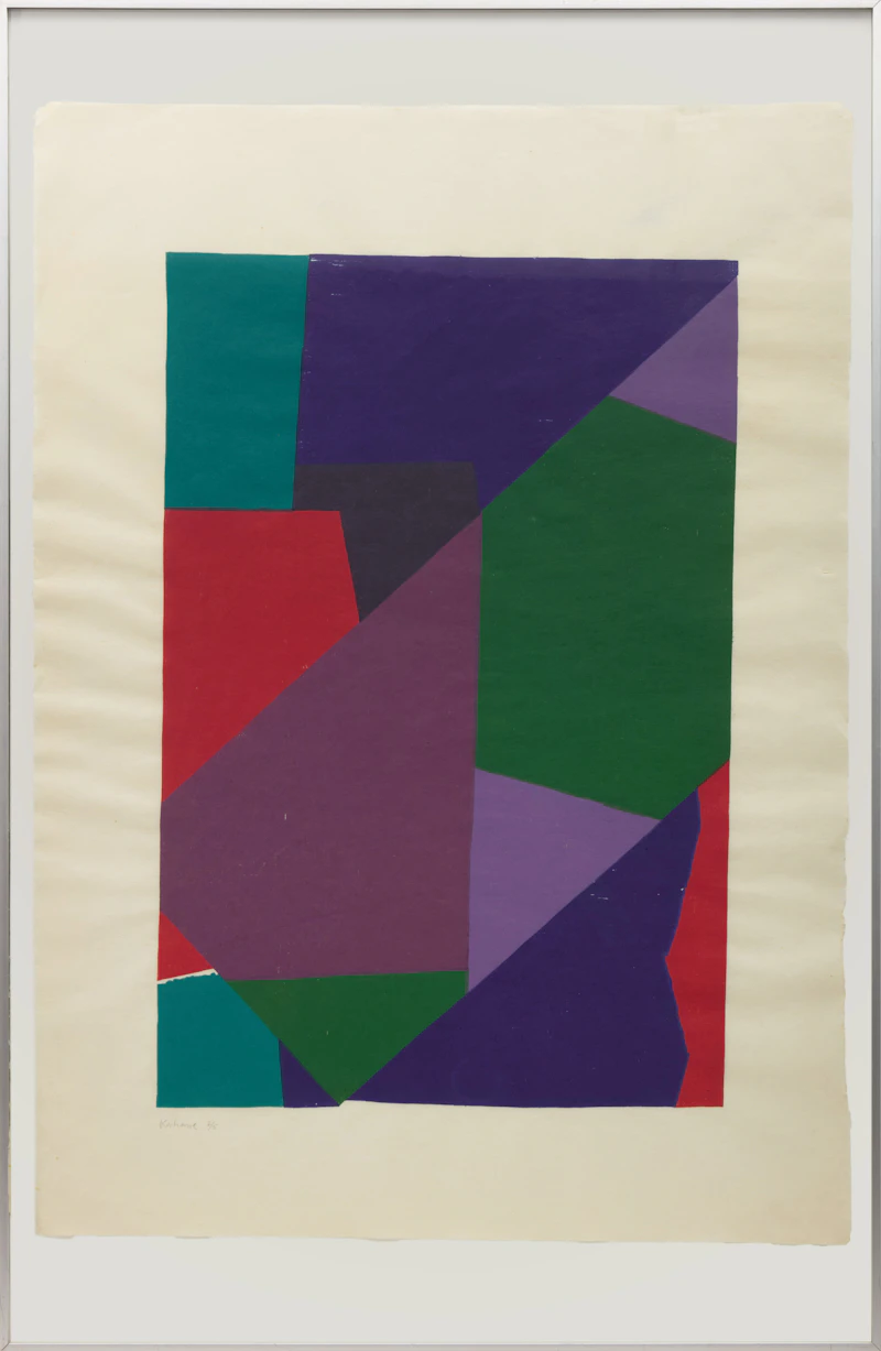 Anne Kahane, Woodblock #26; Woodblock #39, 2 woodcut prints - view 3