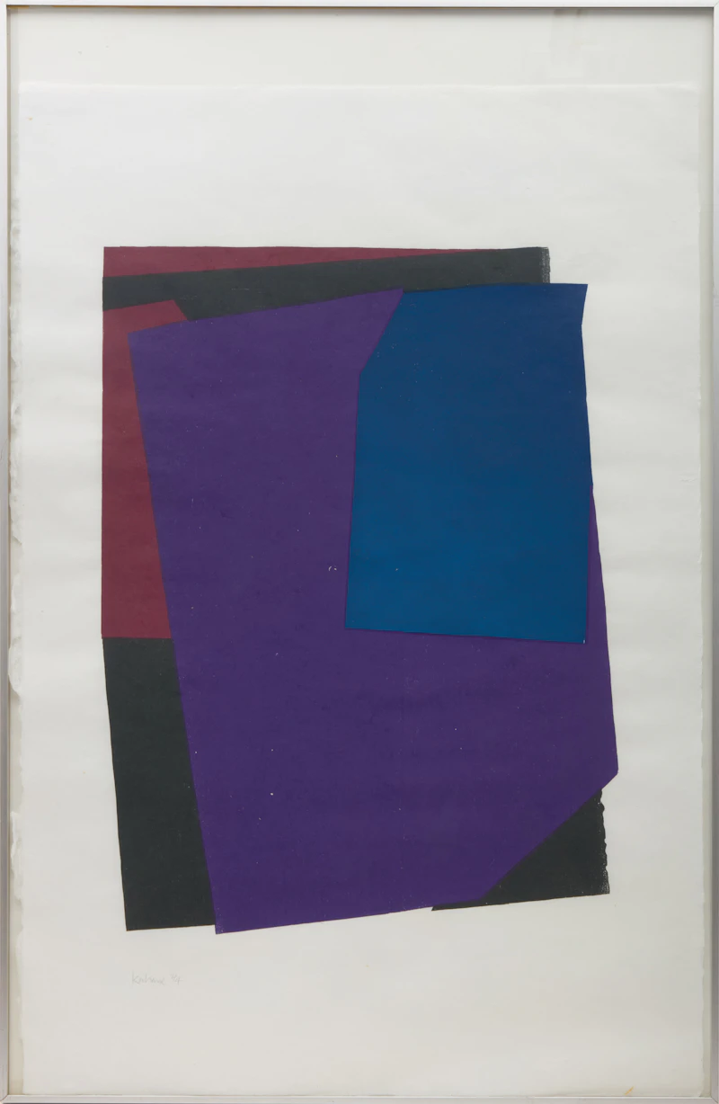 Anne Kahane, Woodblock #26; Woodblock #39, 2 woodcut prints - view 6